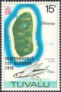 Niutao and Flying Fish (Cypselurus melanurus)