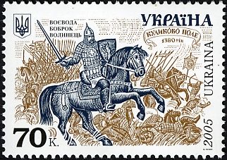 Voevode Bobrok Volynets. Kulikovo Field, 1380