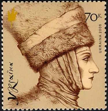 Women ubrus and the fur-cap, Kyivan Rus, 11 – 14 с.