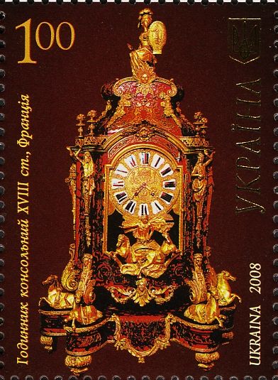 Console clock, XVIII с., France