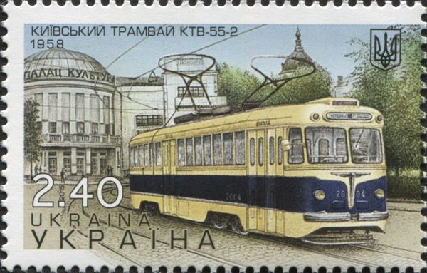 Tram KTB-55-2. 1958