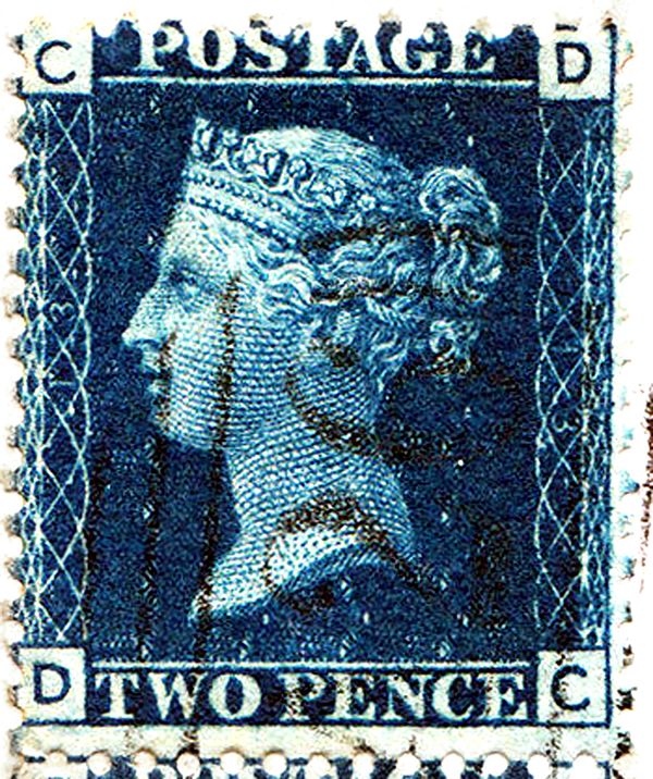 Two Penny Blue (Queen Victoria)