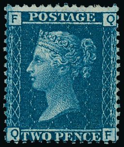 Two Penny Blue (Queen Victoria)