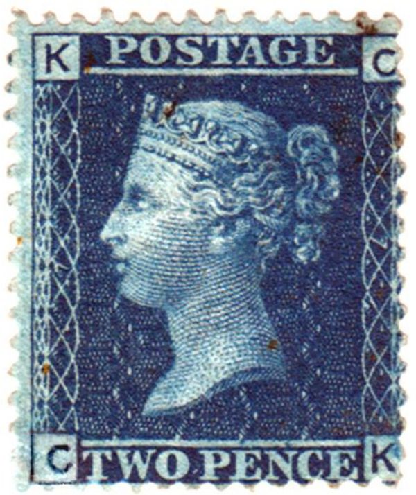 Queen Victoria (1819-1901) Thick Line Plate 9