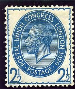 King George V - Postal Union Congress