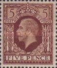 King George V - Dark Background