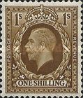 King George V - Dark background