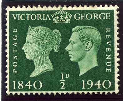 Centenary postage stamp