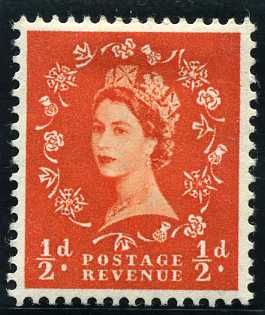 Queen Elizabeth II - Predecimal Wilding