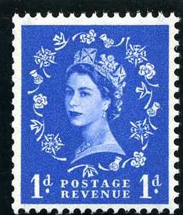 Queen Elizabeth II - Predecimal Wilding
