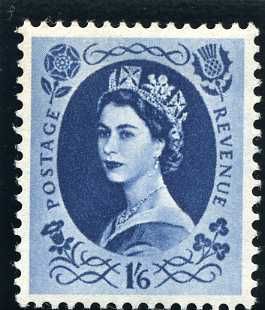 Queen Elizabeth II - Predecimal Wilding