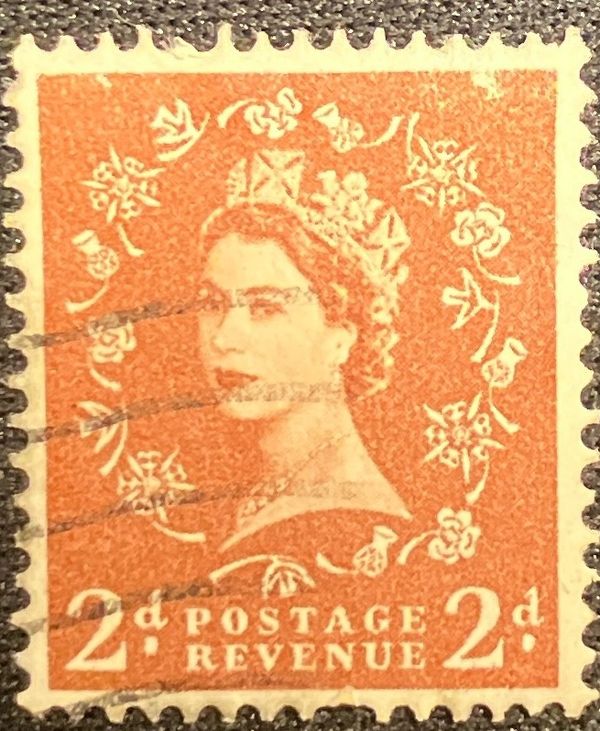 Queen Elizabeth II - Predecimal Wilding