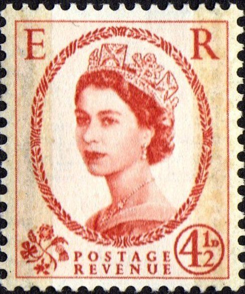 Queen Elizabeth II - Predecimal Wilding