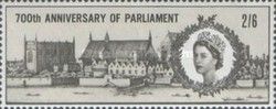 Parliament Buildings (after engraving by Hollar, 1647)