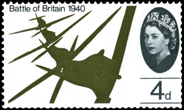 Flight of Supermarine Spitfires (phosphor)