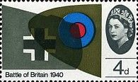 Wingtips of Spitfire and Messerschmitt (phosphor)