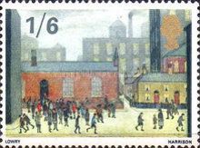 Children Coming Out of School, L.S.Lowry