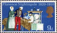 Florence Nightingale (1820-1910) Attending Patients