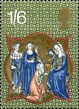 The Wise Men bearing gifts