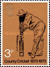 Sketch of W.G. Grace, by Harry Furniss, 3p