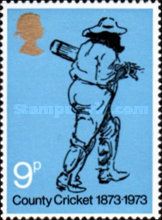 Sketch of W.G. Grace, by Harry Furniss, 9p