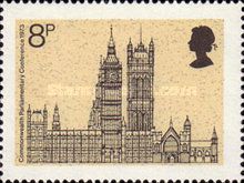 Palace of Westminster seen from Whitehall