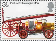 First Motor Fire-engine, 1904
