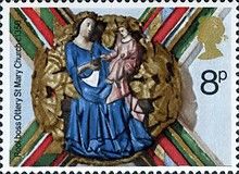 "Virgin and Child" (Ottery St Mary Church, 1350)