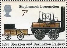 Stockton and Darlington Railway - Stephenson's Locomotion