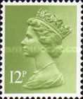 Queen Elizabeth II - 12p Decimal Machin