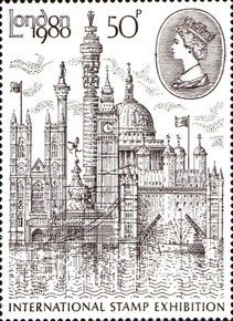'London 1980' Int. Stamp Exhibition - Type II