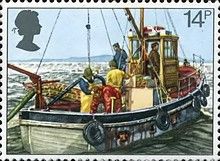 Cockle-dredging