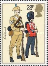 Sergeant and Guardsman (Irish Guards, 1900)