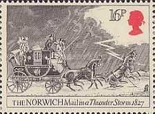 Norwich Mail in Thunderstorm, 1827