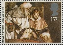 King Arthur and Merlin