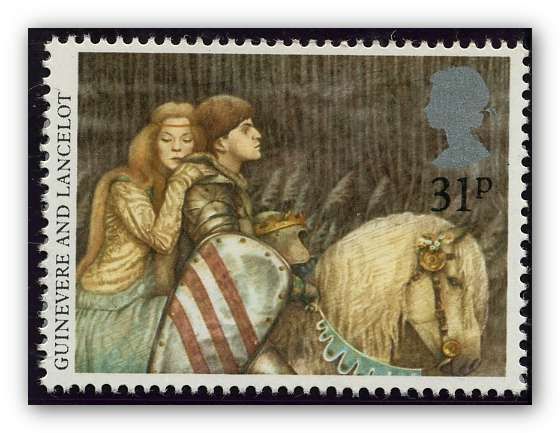 Queen Guinevere and Sir Lancelot
