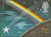 Shooting Star and Rainbow