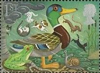 Mallard and Frog