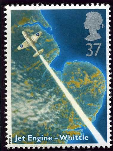 Gloster Whittle E28/39 over East Anglia