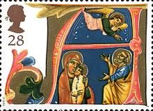 Holy Family and Angel