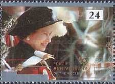 Queen Elizabeth in Garter Robes