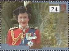 Queen Elizabeth at Trooping the Colour