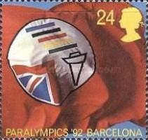 British Paralympic Association Symbol - Barcelona '92