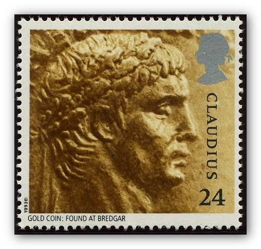 Emperor Claudius (from gold coin)