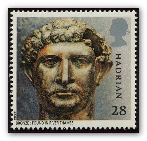 Emperor Hadrian (bronze head)