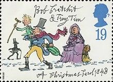Bob Cratchit & Tiny Tim