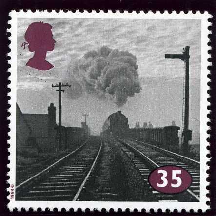 Class 4 No 42455 near Wigan Central