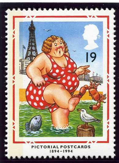 Bather at Blackpool