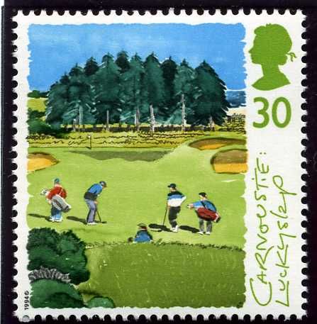The 15th Hole ("Luckyslap"), Carnoustie