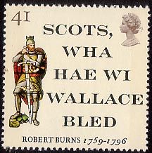 "Scots, wha hae wi Wallace bled" and Sir William Wallace
